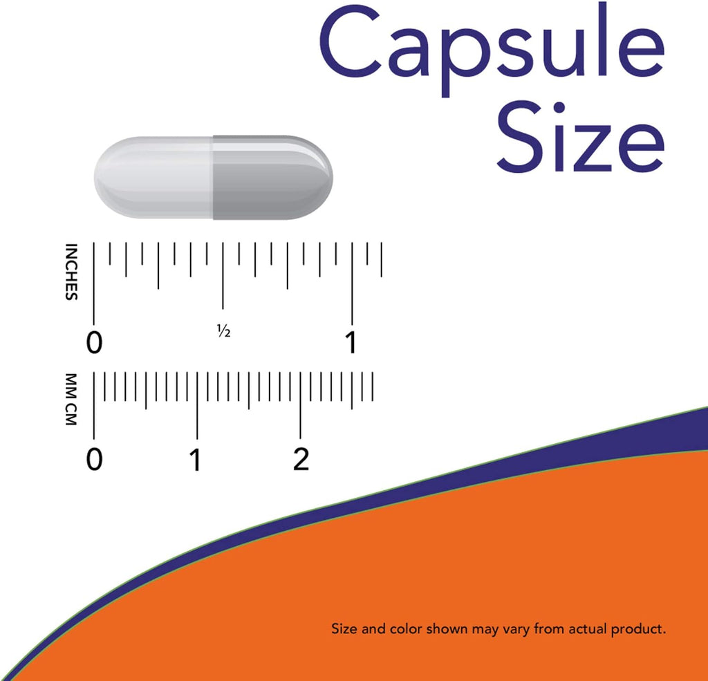 NOW Foods Acetil L-Carnitina 500 mg, 360 Cápsulas Vegetales - No OGM
