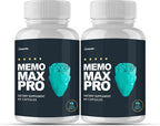 Memo Max Pro Advanced Formula Supplement – 2 Paquetes (60 Días de Suministro)