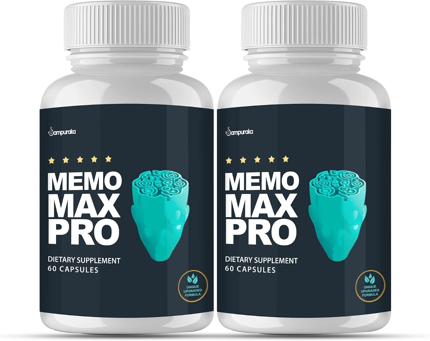 Memo Max Pro Advanced Formula Supplement – 2 Paquetes (60 Días de Suministro)