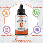 Vitablosom Vitamina C Liposomal 2000mg Líquido para Adultos, Alta Absorción, 60ml (10 Botellas)