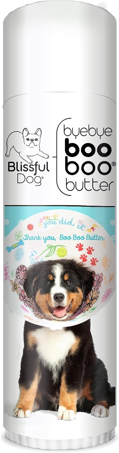 The Blissful Dog Tubo de .50 oz de Mantequilla para Booboo de Boyero de Berna