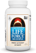 Source Naturals Life Force Multiple Daily Multivitamin without Iron, 60 Tablets