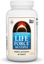 Source Naturals Life Force Multiple Daily Multivitamin without Iron, 60 Tablets