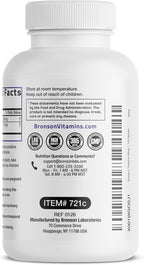 Bronson L-Teanina 200mg (Doble Concentración) con Passiflora - 120 Cápsulas