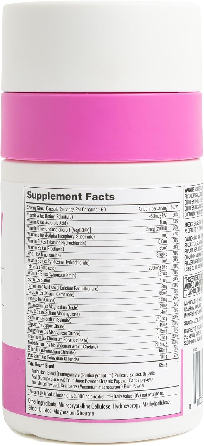 Health by Habit Multivitamínico para Mujeres 60 Cápsulas