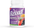 Reload! for Women - Multivitamínico, Multimineral y Antioxidante con 24 Frutas y Verduras y Biotina (30 Comprimidos)