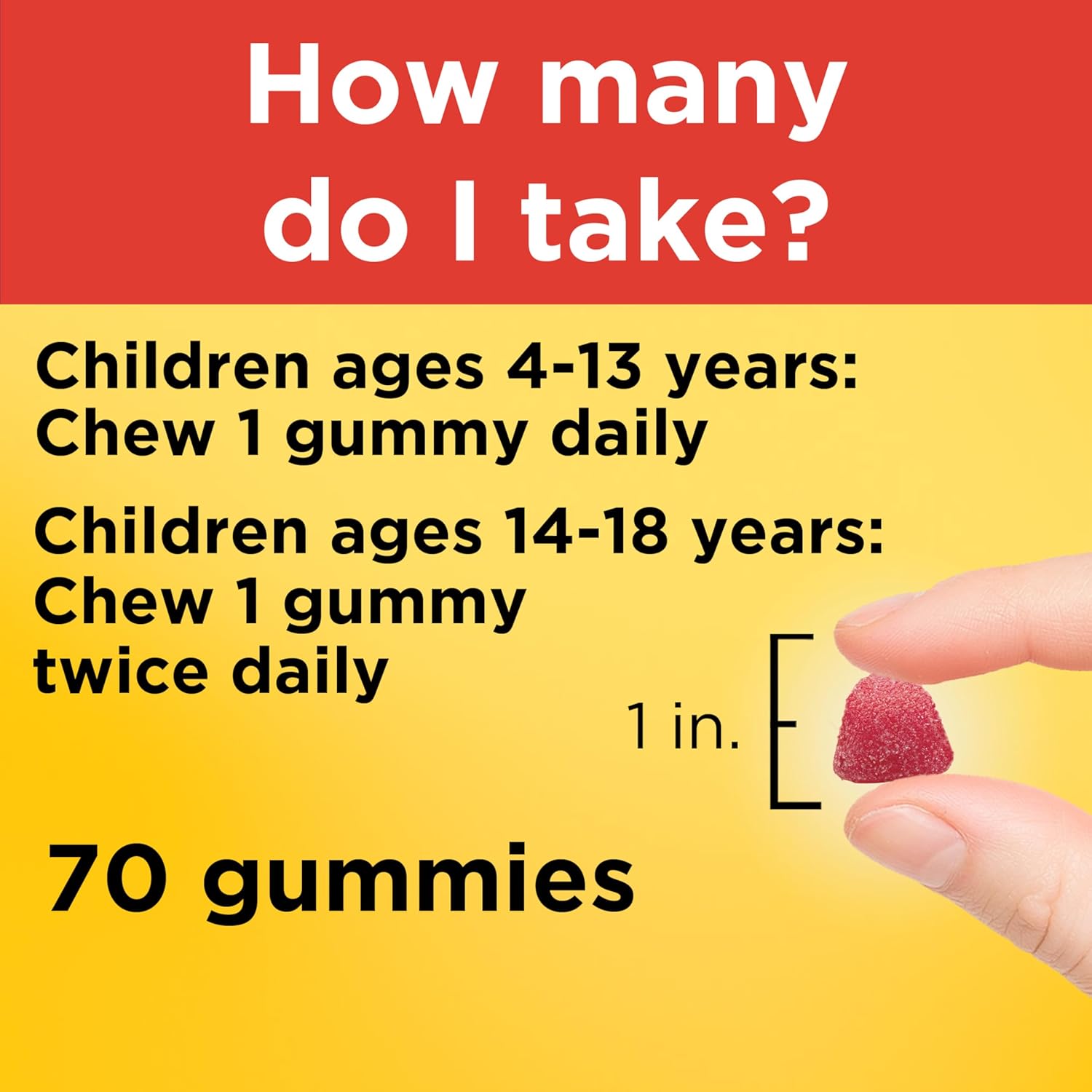 Nature Made Kids First Multivitamin con Omega-3, Gomitas Multivitamínicas para Niños, 70 Gomitas