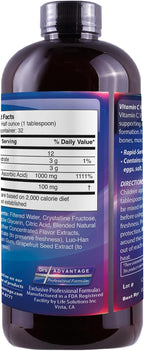 Liquid Vitamin C + Bioflavonoids 16oz