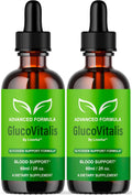 GlucoVitalis Drops (2 Envases) - Fórmula Líquida Natural