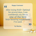 OPTINOURISH NAD+ Optimal - Suplemento NAD con NR 500mg, Pterostilbeno y Más - 90 Cápsulas