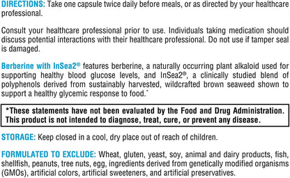 XYMOGEN Berberine con InSea2 - 60 Cápsulas – Favorece el equilibrio gastrointestinal – Image 6