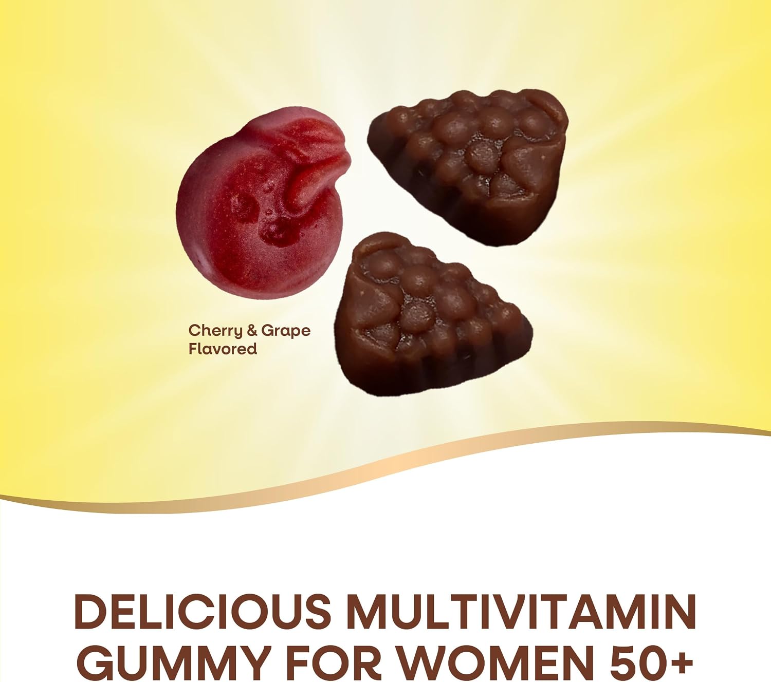 Nature's Way Alive! Multivitamínico prémium en gomitas para mujeres de 50+