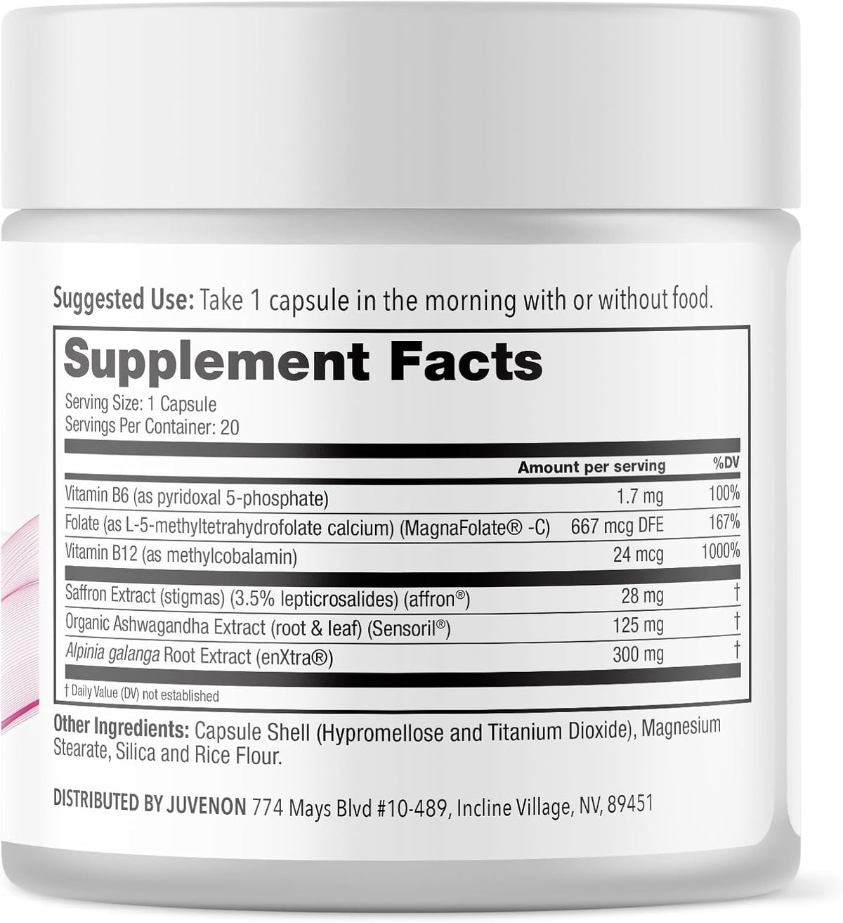 Juvenon Menopausia – Suplemento Natural para Mujeres, 30 Cápsulas – Image 2