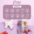 SUKU Gominolas Multivitamínicas para Niños - 60 unidades