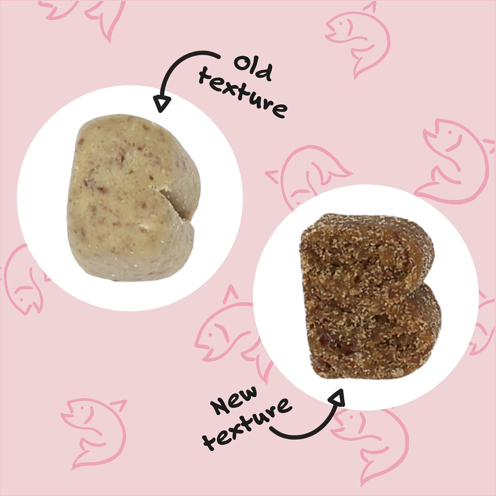 Bocce's Bakery Suplemento para la Piel y el Pelaje de Perros - Masticables Diarios con Vitamina E y Ácidos Grasos Esenciales - Sabor Salmón - 60 unidades