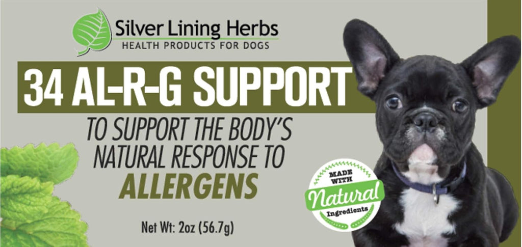 34 Canine Al-R-G - Complemento Herbal para Alergias en Perros - 56 g (2 oz)