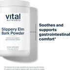 Vital Nutrients Slippery Elm Bark Powder - 2500 mg - Apoyo Gastrointestinal