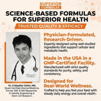 Superior SENOLYTIC+ | Complejo Fisetin-Quercetina | Formulado por Médicos