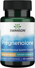 Swanson High Potency Pregnenolona 25 mg, 60 Cápsulas