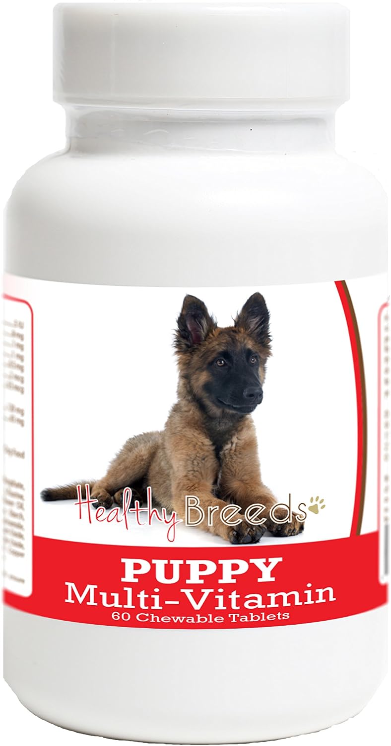 Healthy Breeds Belgian Tervuren Cachorro Multivitamínico 60 Comprimidos