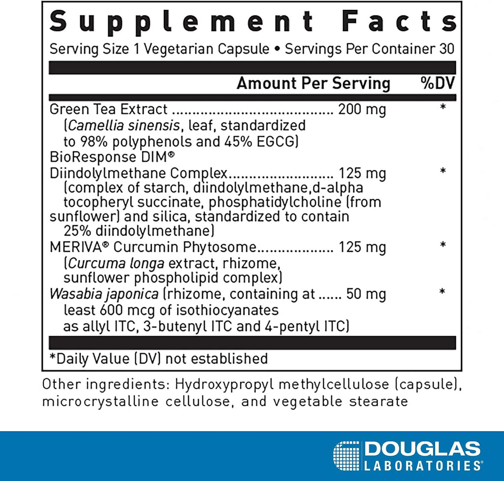 Douglas Laboratories DIM Enhanced - 30 Cápsulas Vegetales