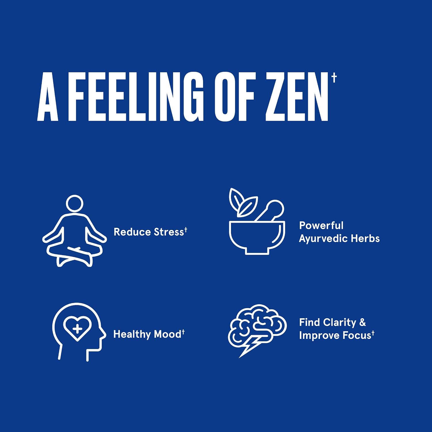Bulletproof Zen Mode Cápsulas para el Alivio del Estrés y la Tranquilidad, 45 unidades