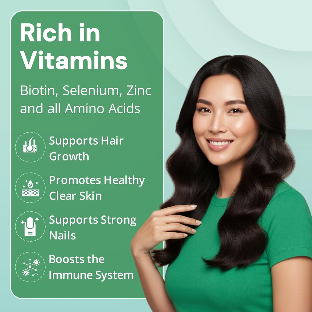 Strength & Spices Hair, Skin & Nails – 60 Cápsulas Veganas de 1000 mg