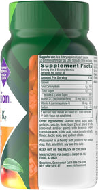 Vitafusion Power Plus Vitamina D3 K2 Gomitas, 3000 UI, 60 Unidades, Sabor Tropical Punch