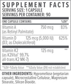 Biote ADK 5 - Vitamina D3 para Inmunidad y Cardiovascular - 90 Cápsulas
