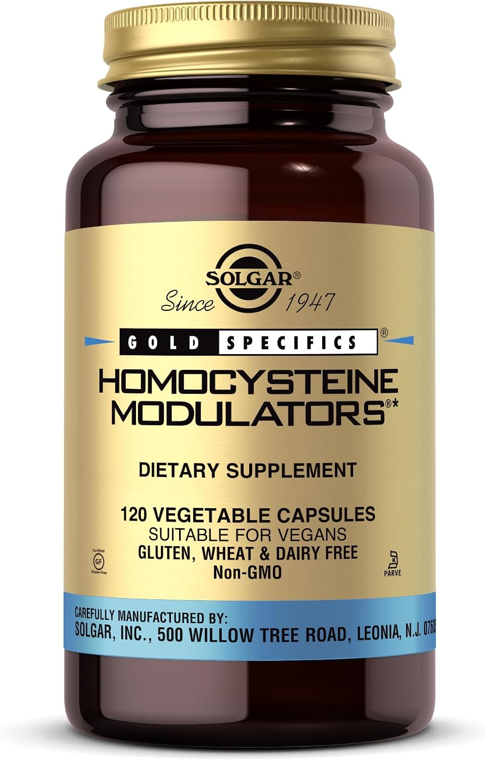 Solgar Moduladores de Homocisteína, 120 Cápsulas Vegetales