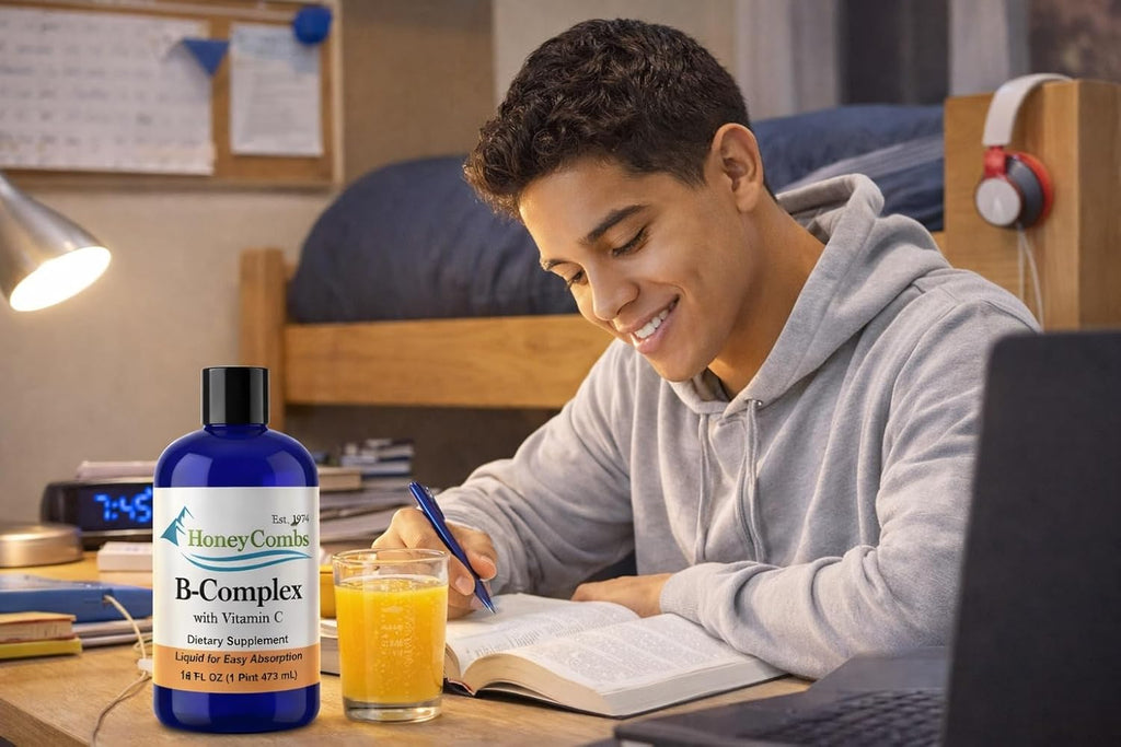 Liquid B-Complex with Vitamin C, 473 ml (16 oz) – HoneyCombs