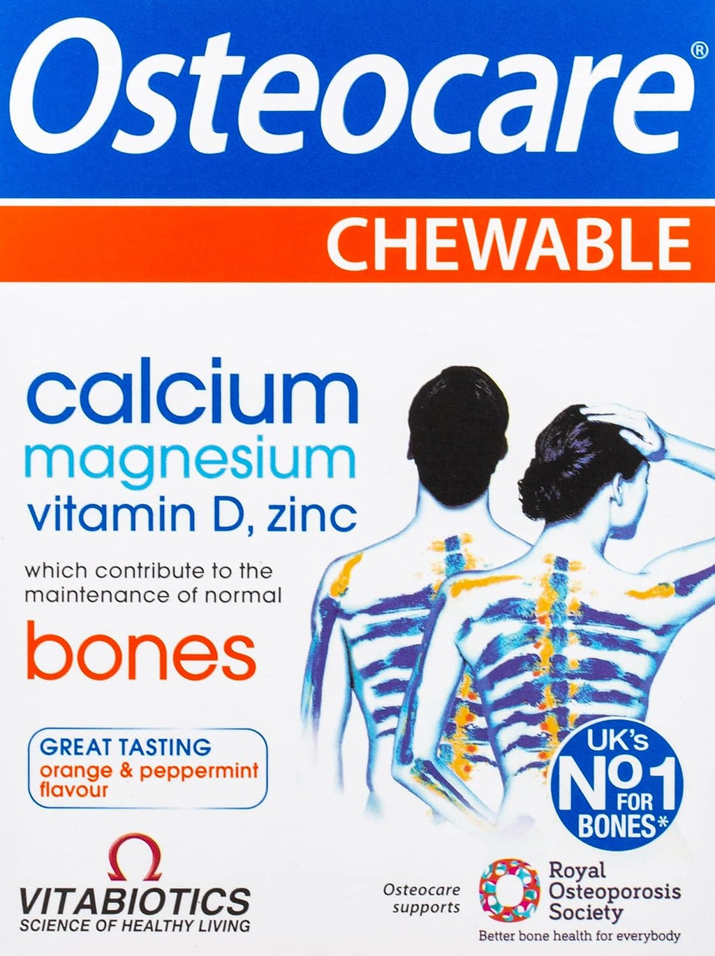Vitabiotics Osteocare Masticable 30 Comprimidos