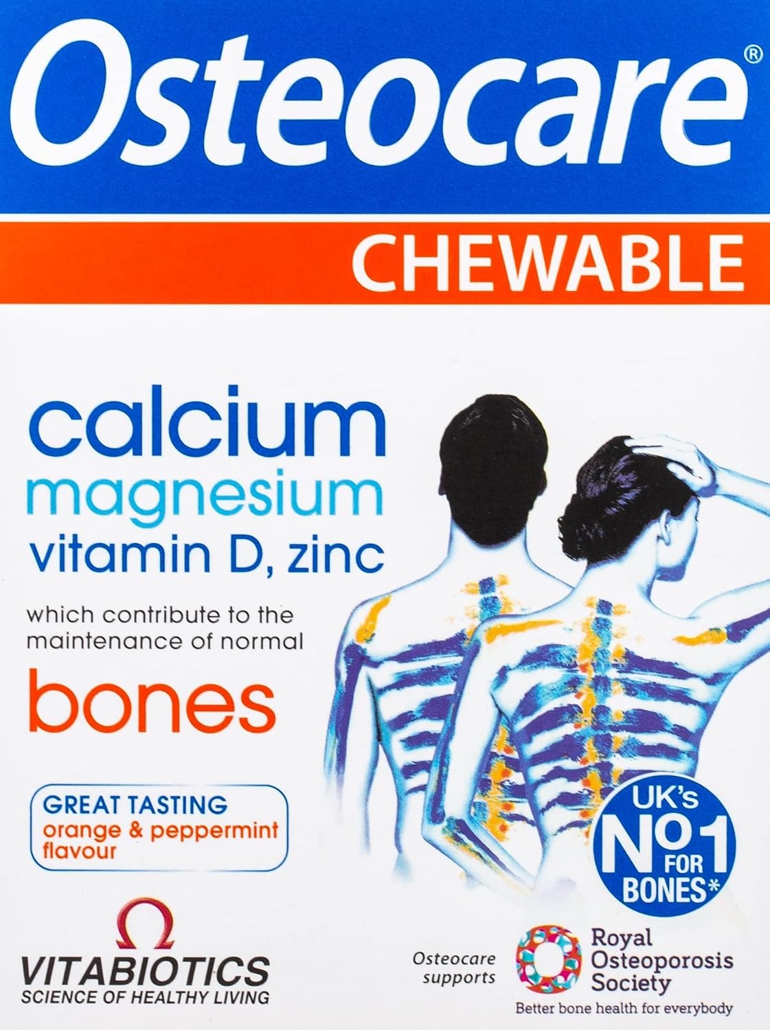 Vitabiotics Osteocare Masticable 30 Comprimidos