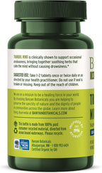 Banyan Botanicals Organic Tranquil Mind – 90 Comprimidos – Suplemento para el Sistema Nervioso y Relajación Física