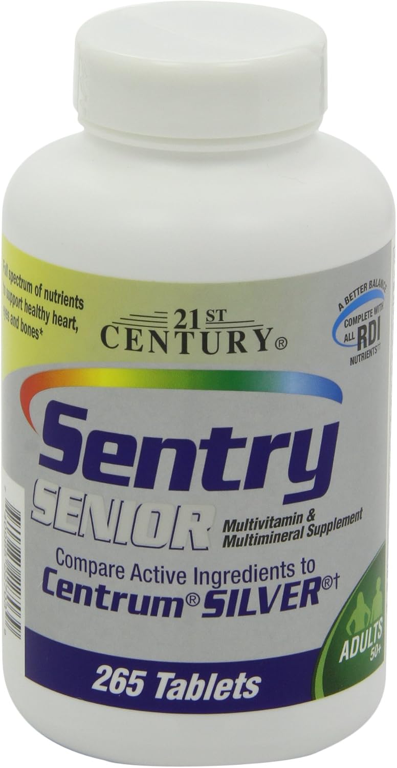 21st Century Sentry Senior, 265 comprimidos (Paquete de 2)