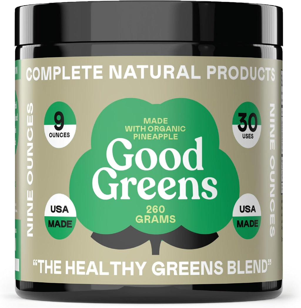 Good Greens Superfood Powder - Mezcla de Superalimentos Verdes - 255g (9oz) 30 Dosis
