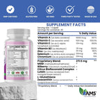 America Medic & Science EyeCaps (30 comprimidos) - Suplemento para la visión con luteína, zinc y vitaminas