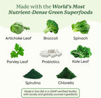 Plant People WonderGreens Gominolas de Super Greens con Probióticos - 60 uds