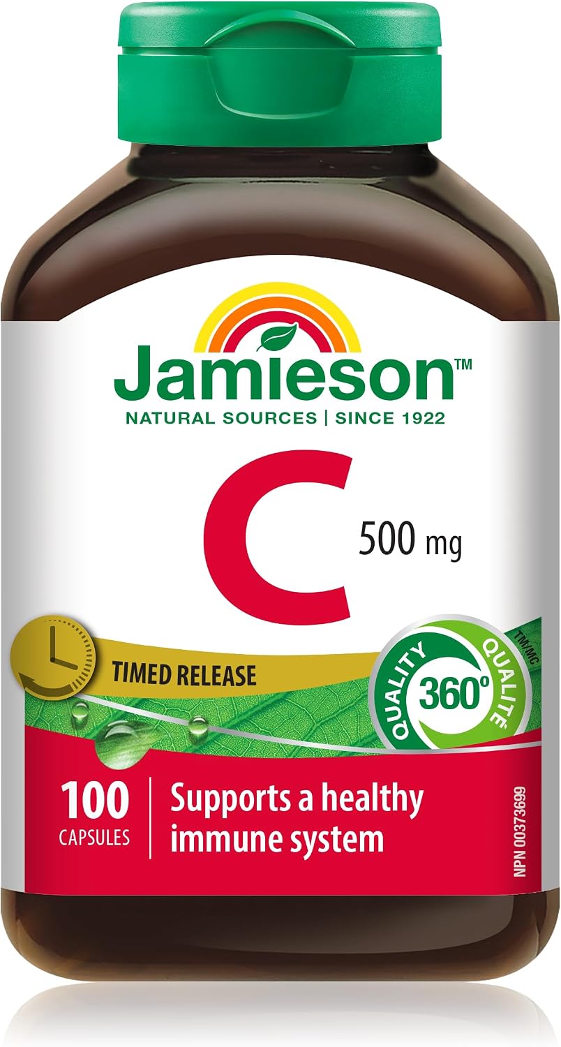 Jamieson Vitamina C 1.000 mg de liberación prolongada