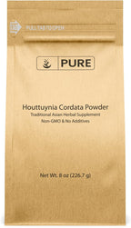 Pure Original Ingredients Houttuynia Cordata (227g) - Suplemento Herbal Tradicional Asiático