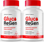 GlucoRegen Cápsulas – Fórmula Avanzada para el Bienestar General (2 Pack)