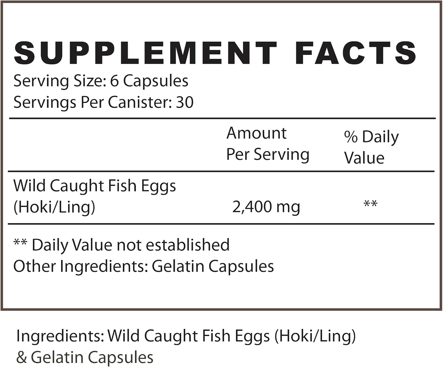 GRAZIN HEALTH Cápsulas de Huevas de Pescado – 3000mg por Porción | Omega-3, DHA y EPA