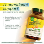 MegaFood Vitamina D3 1000 UI - 90 Comprimidos