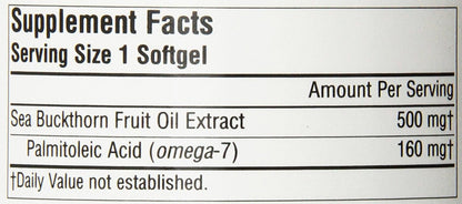 Source Naturals Omega-7 Aceite de Espino – Otros ingredientes: Cápsula blanda de origen vegetal (derivada de – Image 5