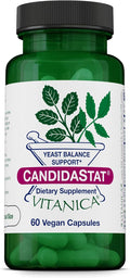 Vitanica Candidastat, Apoyo Equilibrado, Vegano, 60 Cápsulas