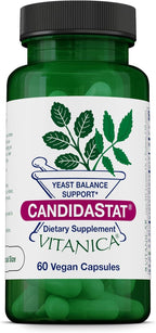 Vitanica Candidastat, Apoyo Equilibrado, Vegano, 60 Cápsulas