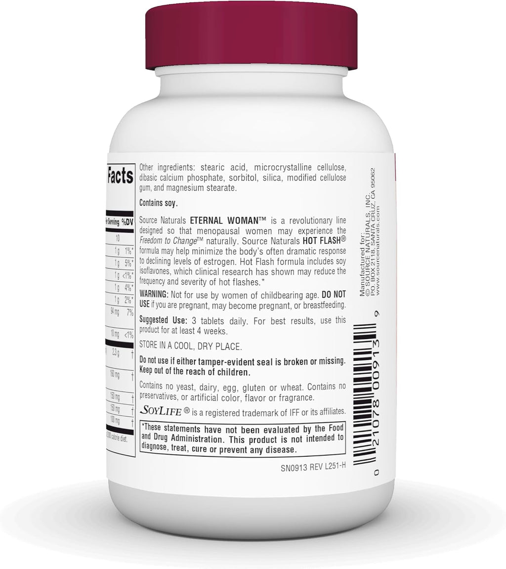 Source Naturals Hot Flash - 45 tabletas
