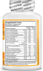 NuBest Doctor Taller Kids - Multivitamínico para niños de 2 a 9 años - Sabor uva - 60 comprimidos masticables veganos