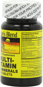 Nature's Blend Multivitamínico y Mineral - 100 Comprimidos