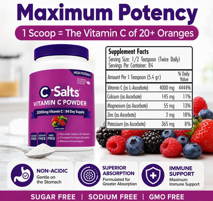 C-Salts Vitamina C Tamponada en Polvo - – Calidad: Verifica que el fabricante cumpla con buenas prácticas de – Image 9